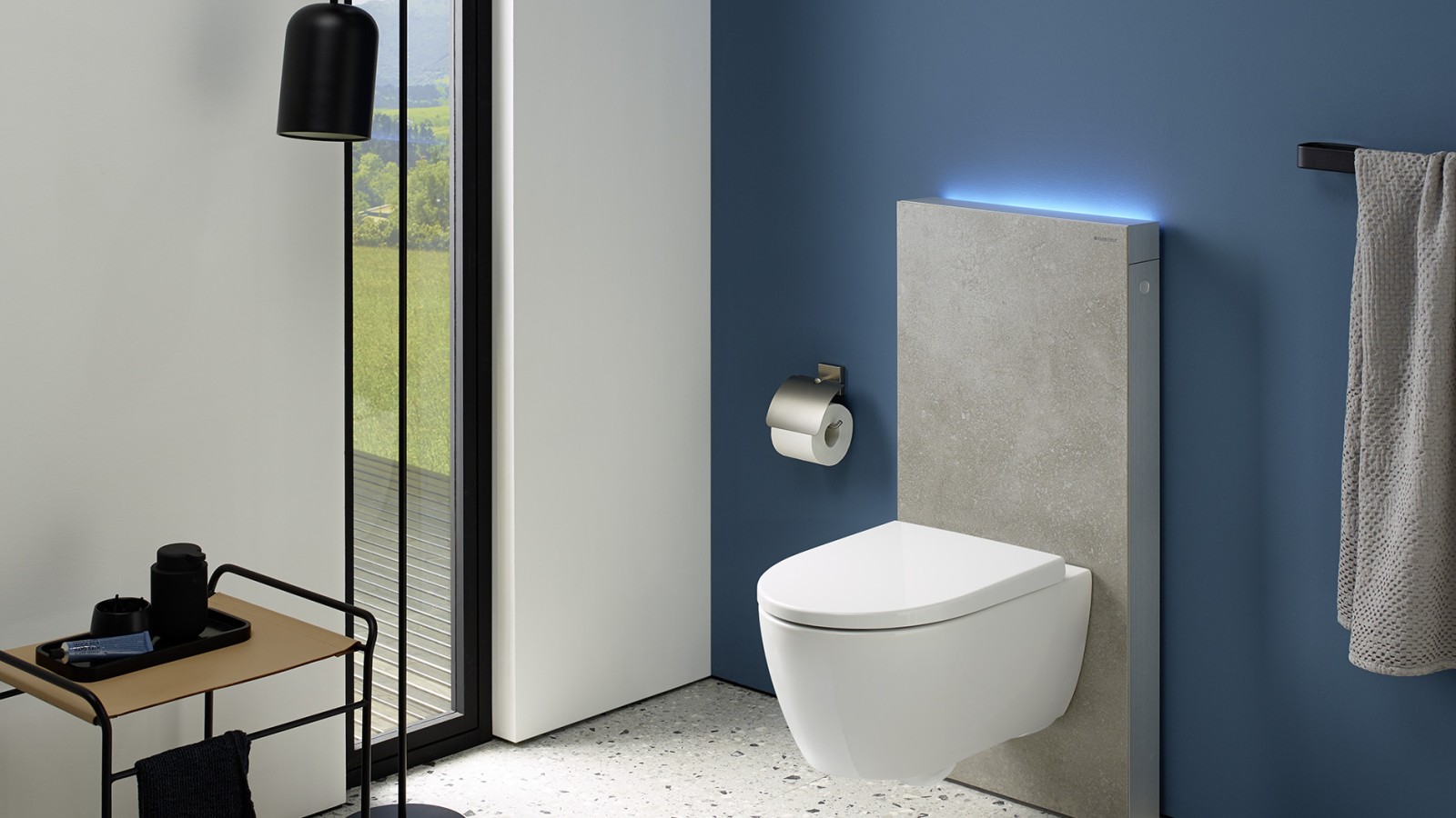 Geberit Monolith mit Orientierungslicht