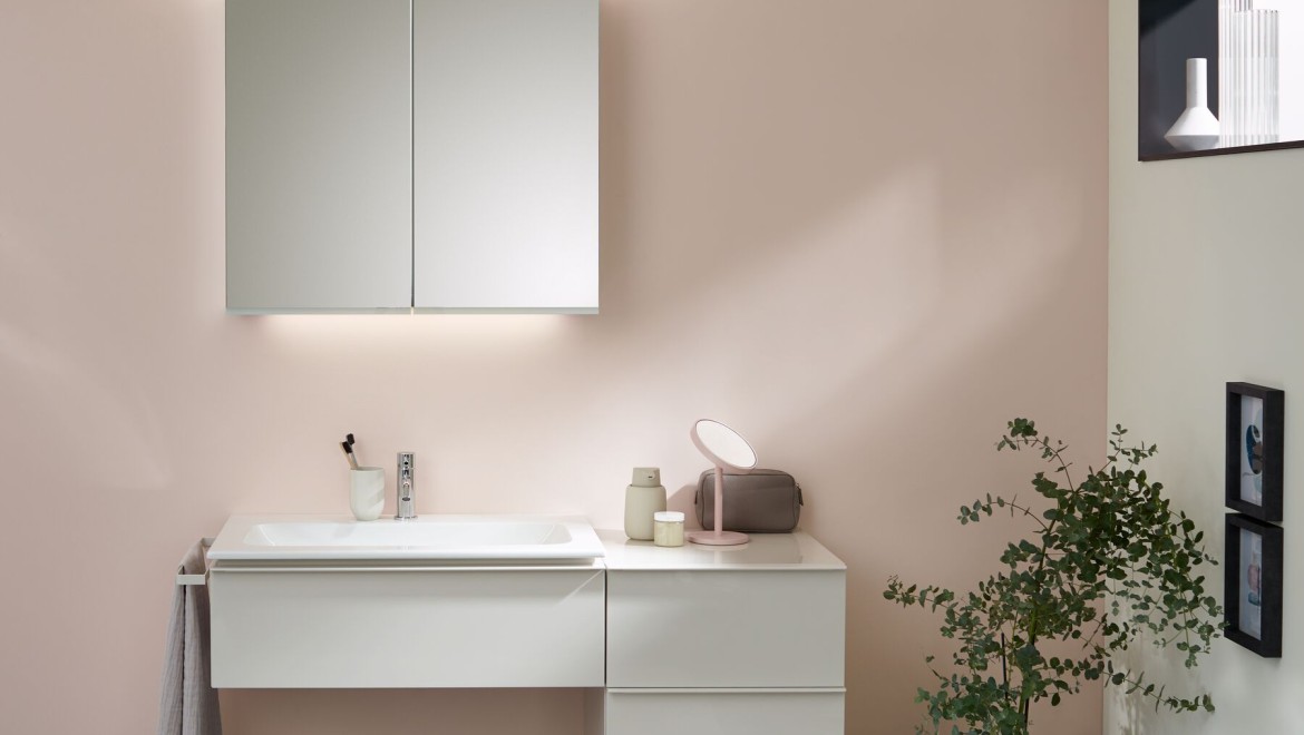 Armoire de toilettes Geberit Option Plus (© Geberit)