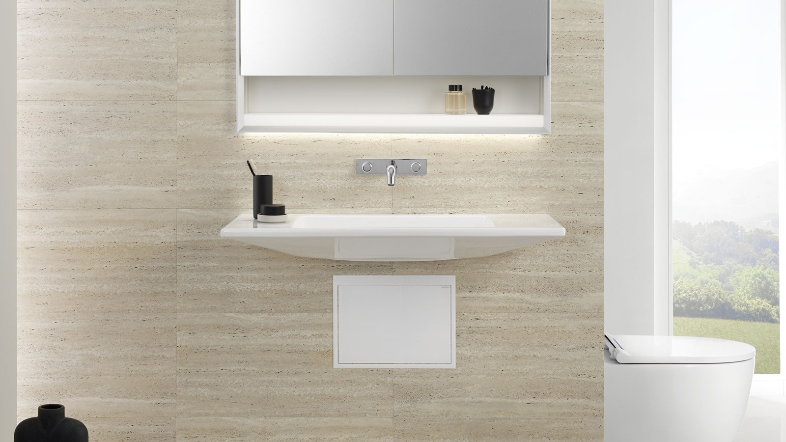 Trappe d'accès pour lavabo Geberit ONE Trappe d'accès pour lavabo Geberit ONE
