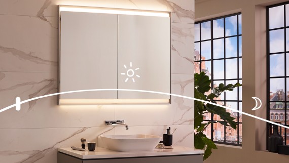 Geberit ONE armoire de toilette (© Geberit) Geberit ONE armoire de toilette (© Geberit)