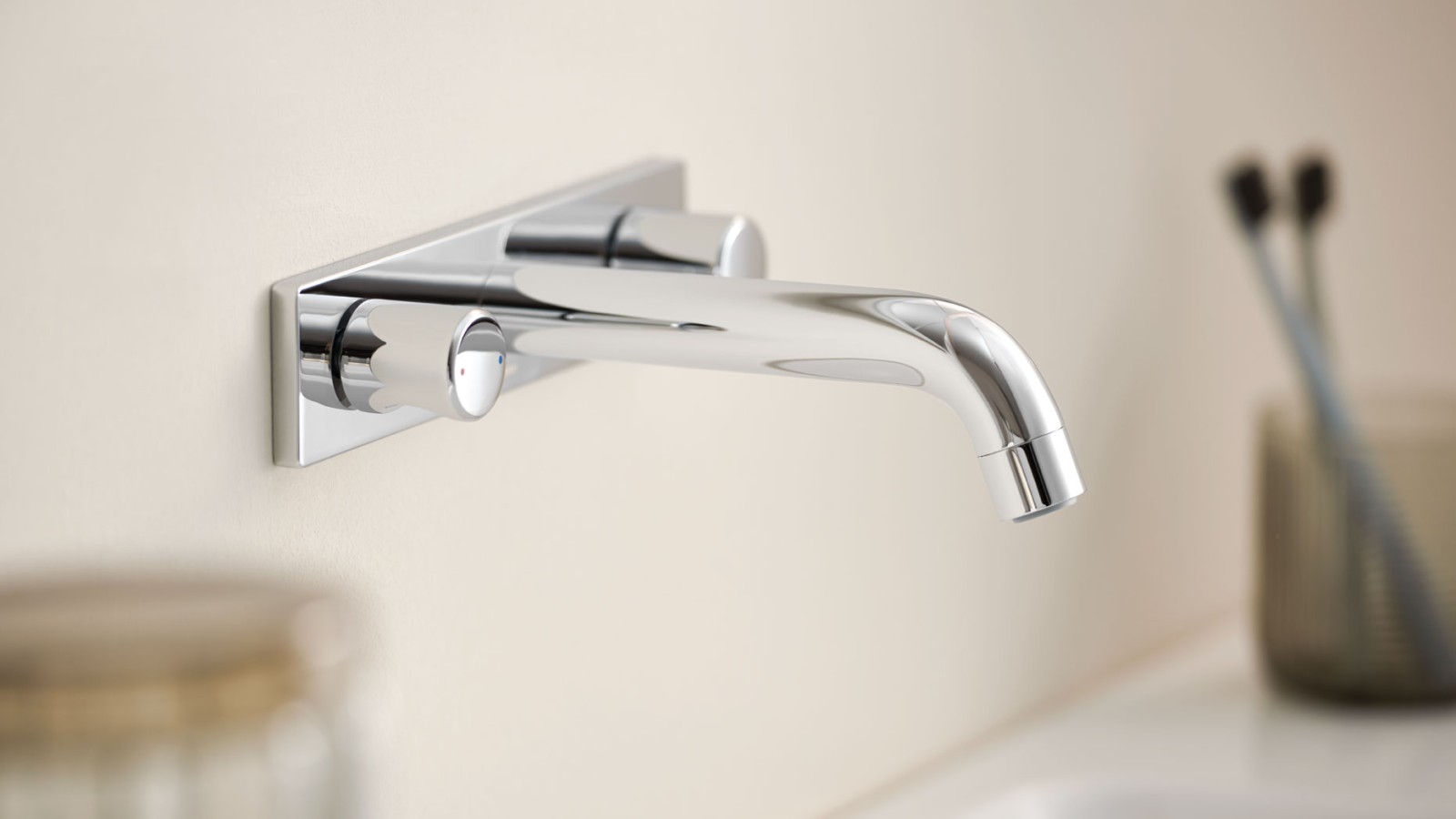 Robinetterie de lavabo ronde Geberit ONE Robinetterie de lavabo ronde Geberit ONE