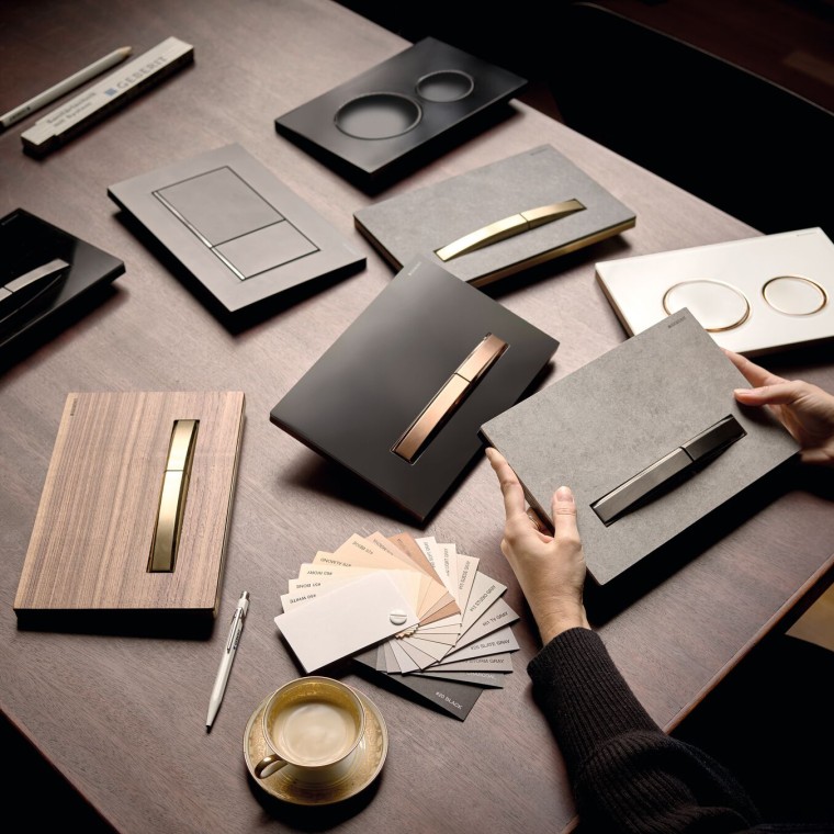 Gamme étendue de plaques de déclenchementGeberit Gamme étendue de plaques de déclenchementGeberit