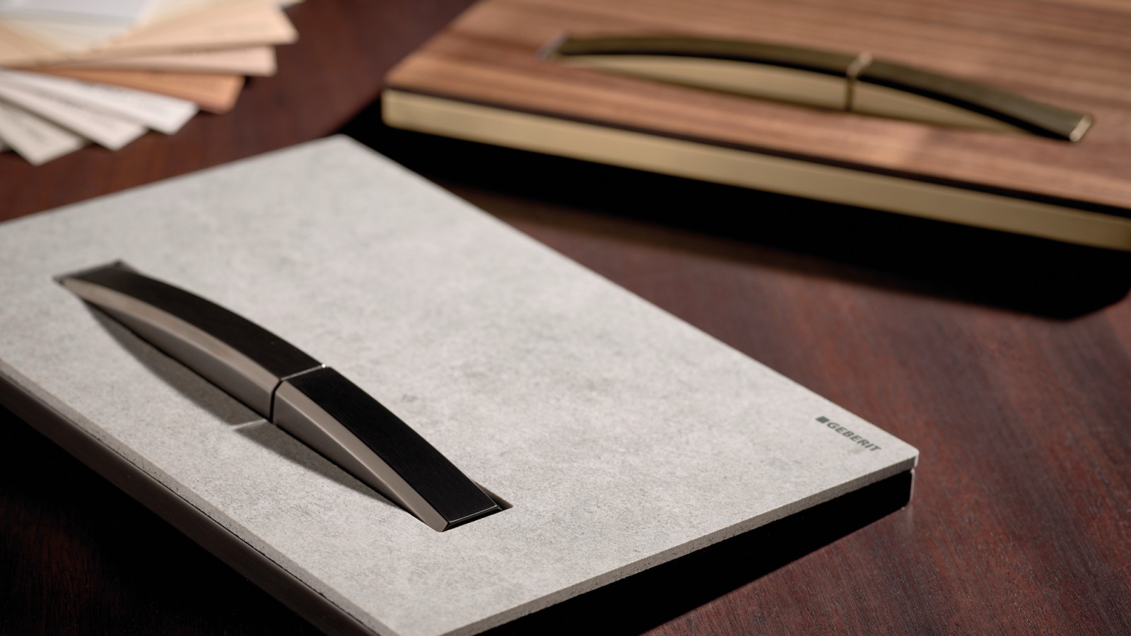 Sortiment an WC-Drückerplatten von Geberit Sortiment an WC-Drückerplatten von Geberit