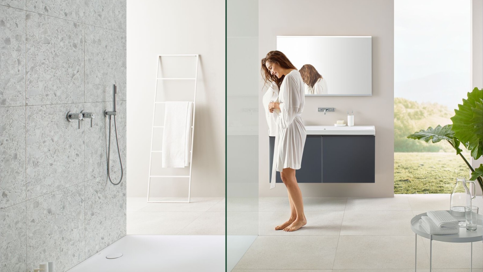 Douche à l'italienne de Geberit Douche à l'italienne de Geberit