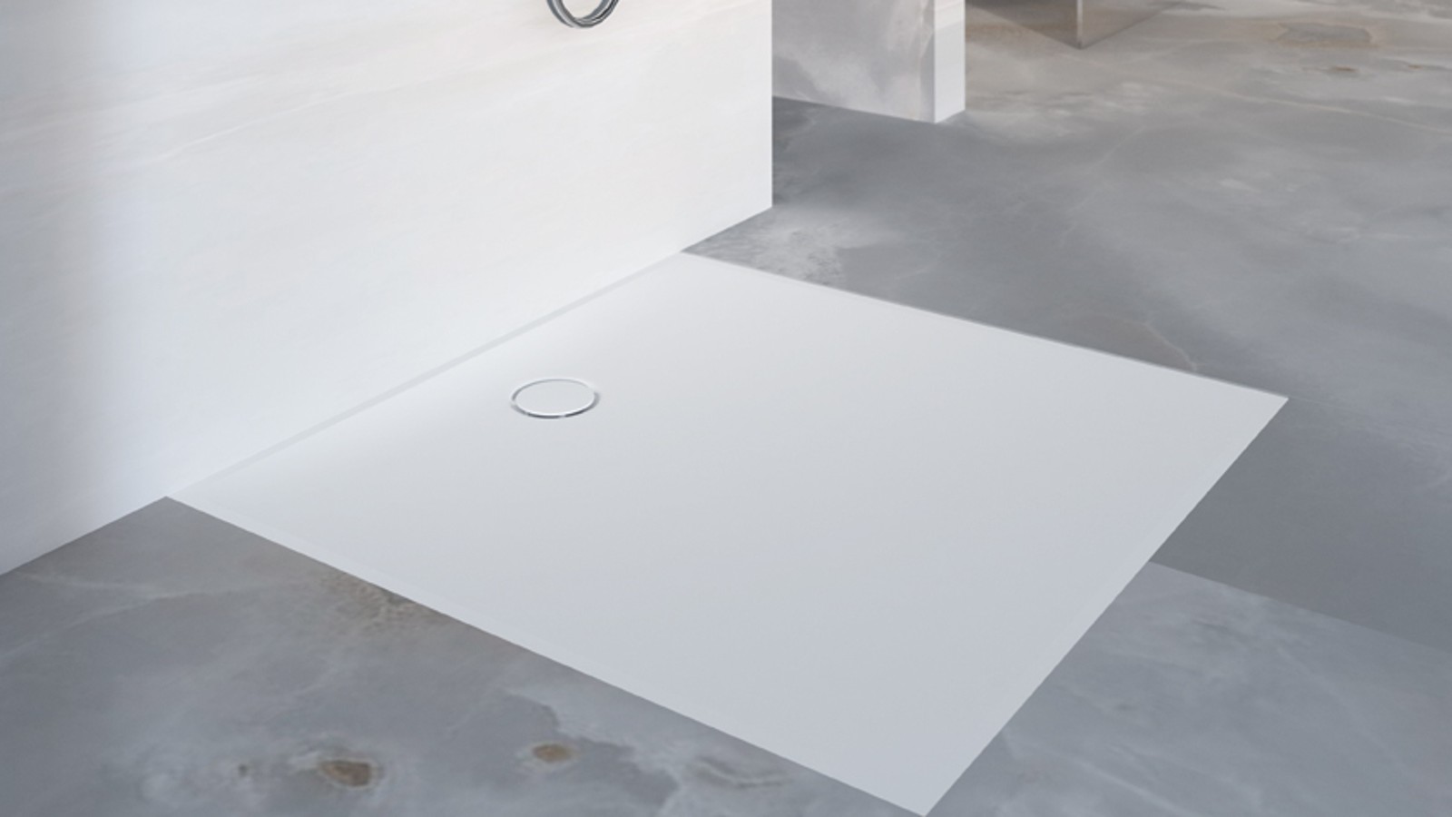 Douche de plain-pied