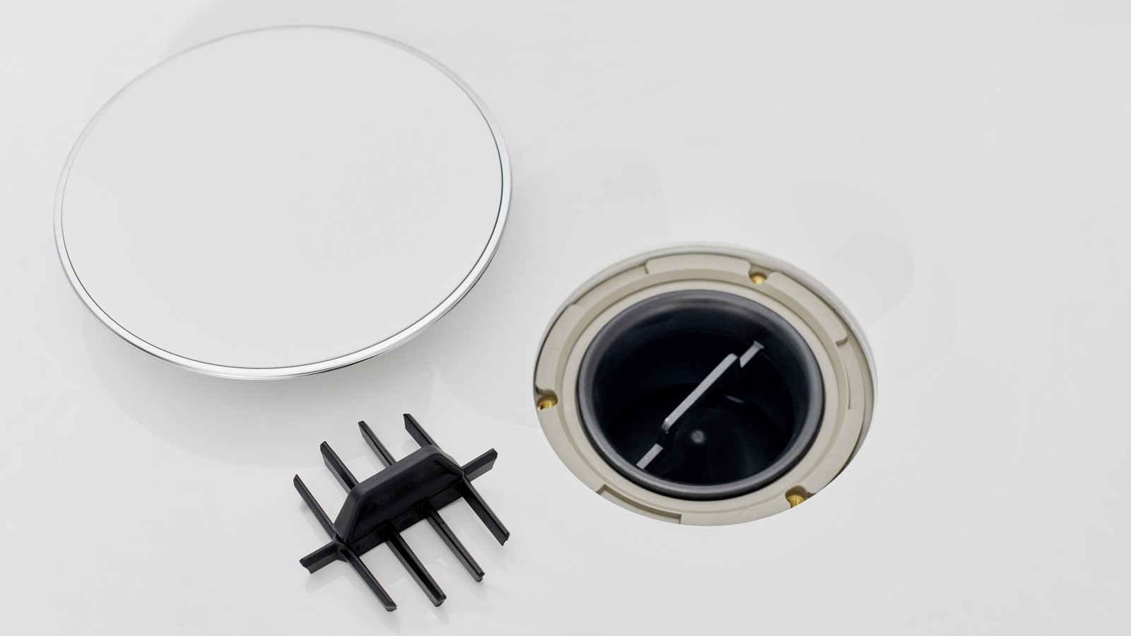 Cache bonde et filtre à cheveux Cache bonde et filtre à cheveux