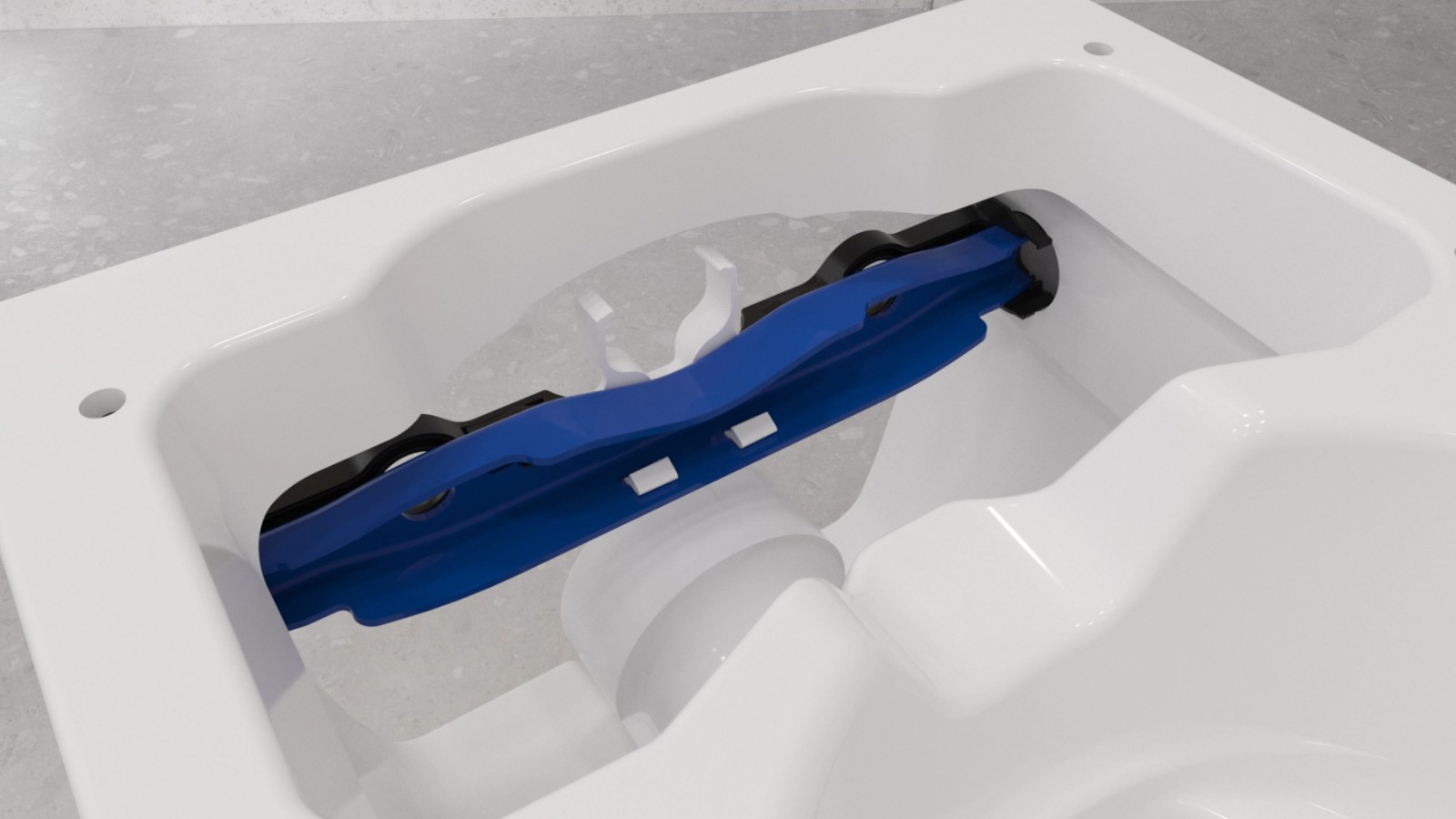 Vormontierter Montageträger