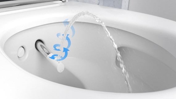 Geberit AquaClean Dusch-WC mit Duschdüse Geberit AquaClean Dusch-WC mit Duschdüse