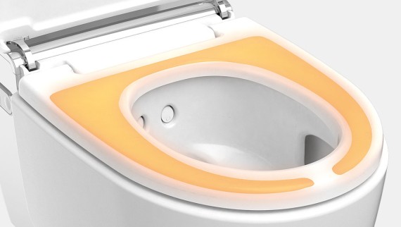 Chauffage de lunette de WC Geberit AquaClean