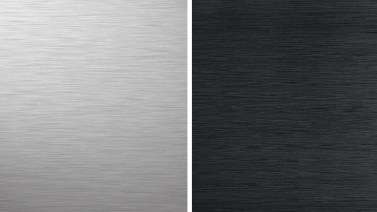 Habillages latéraux Geberit Monolith chrome et chrome noir Habillages latéraux Geberit Monolith chrome et chrome noir