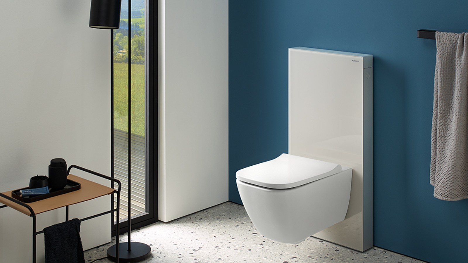 Module sanitaire Geberit Monolith sable gris Module sanitaire Geberit Monolith sable gris