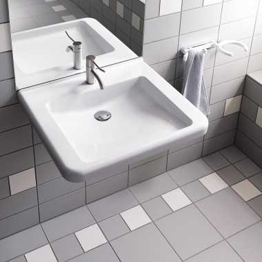 Lavabo Geberit Renova Comfort adapté PMR