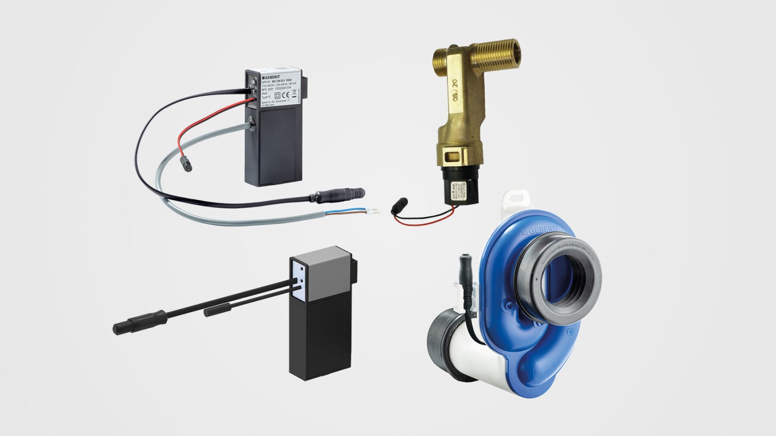 Verdeckte Aufputz-Urinalsteuerung Verdeckte Aufputz-Urinalsteuerung