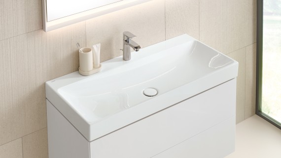 Geberit ONE Waschtisch (© Geberit) Geberit ONE Waschtisch (© Geberit)