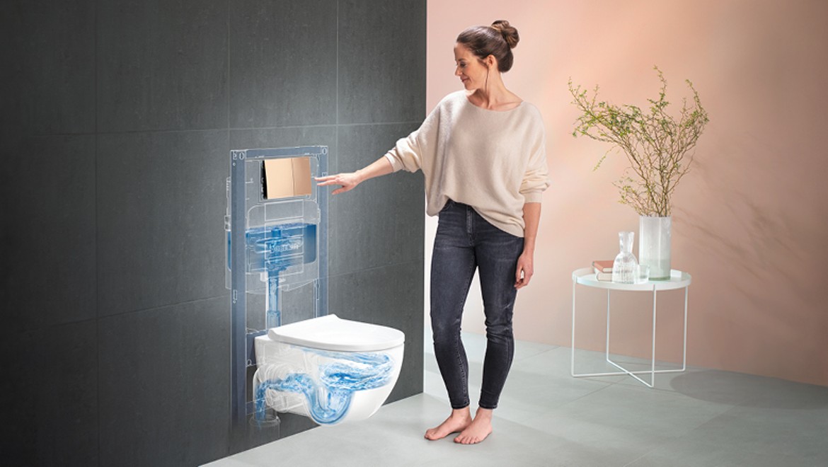 Geberit Sigma10 Plaque de déclenchement Square blanc - 115893KJ1