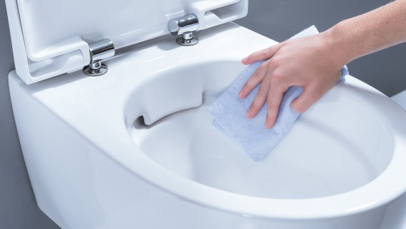 WC suspendu Geberit iCon Rimfree (© Geberit)