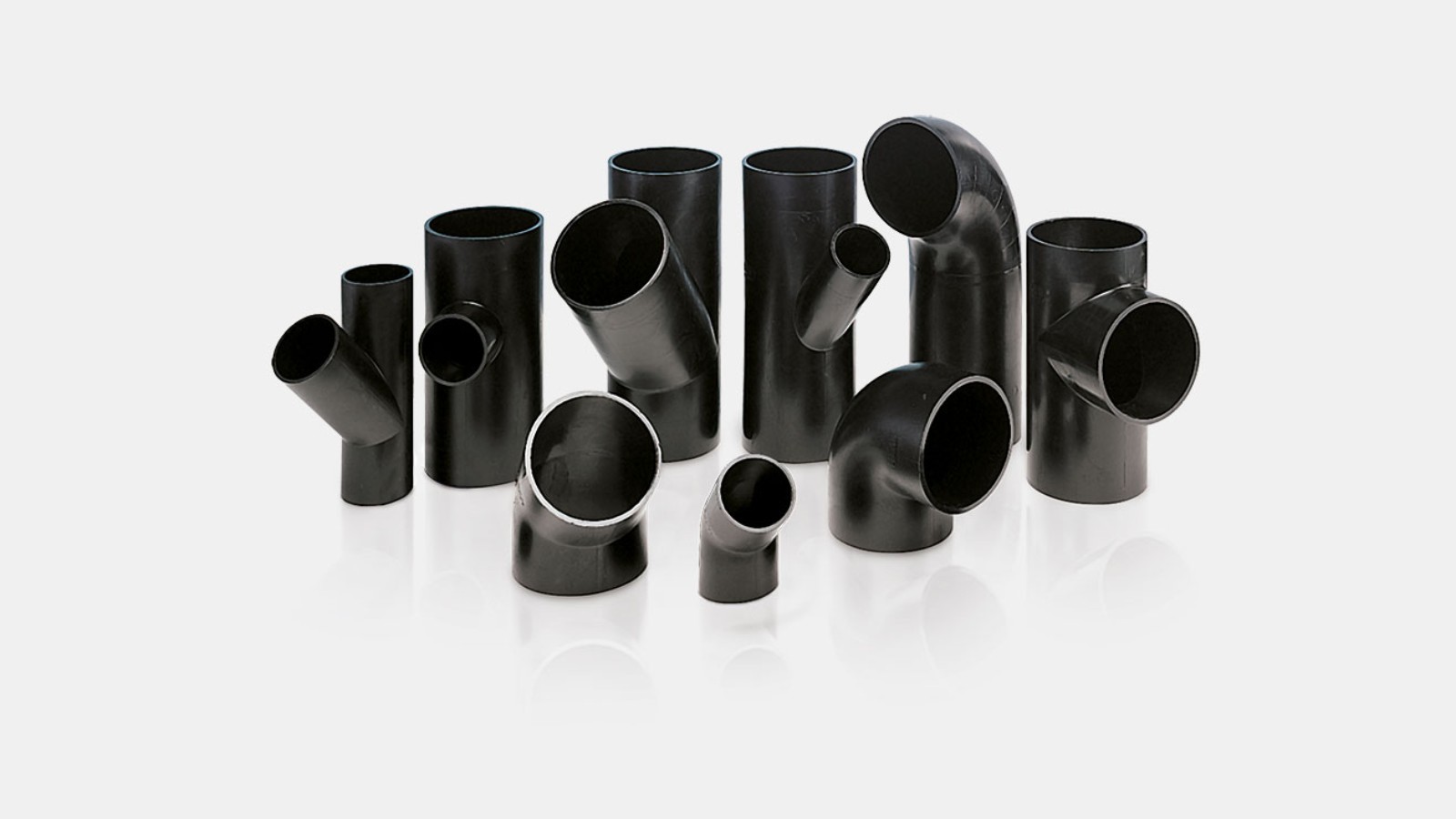 Formstücke des Entwässerungssystems Geberit PE