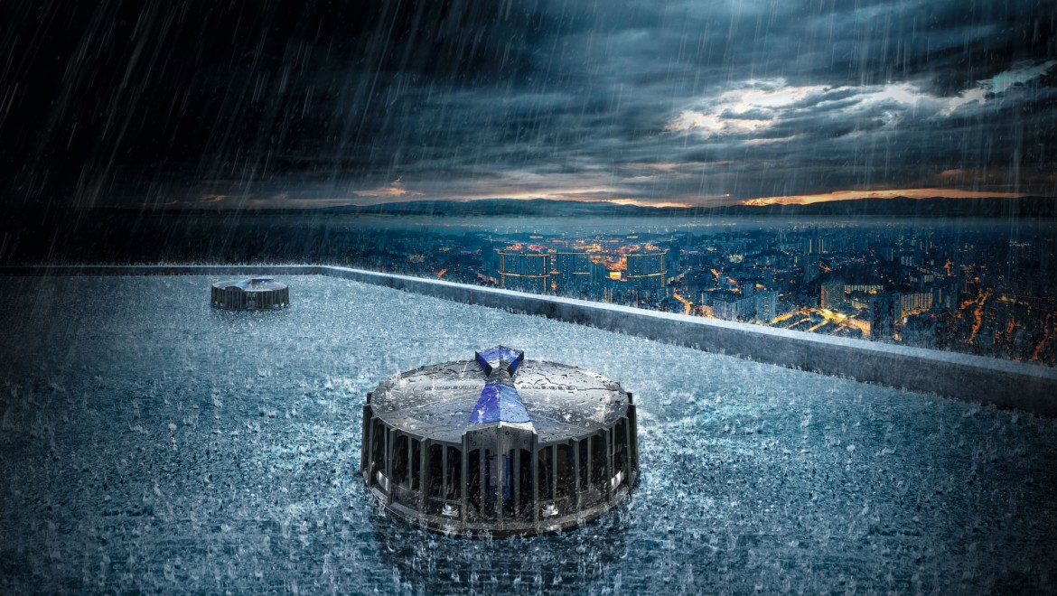 Geberit Pluvia : un système d’évacuation fiable des eaux de toiture par dépression