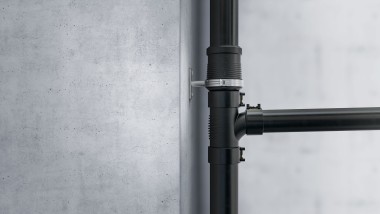 Système Geberit Silent-db20 pour l’évacuation des bâtiments soumis à des exigences élevées en matière d’isolation phonique