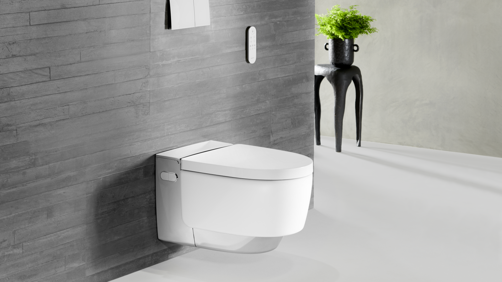 Geberit AquaClean Mera chromé avec télécommande Sigma70