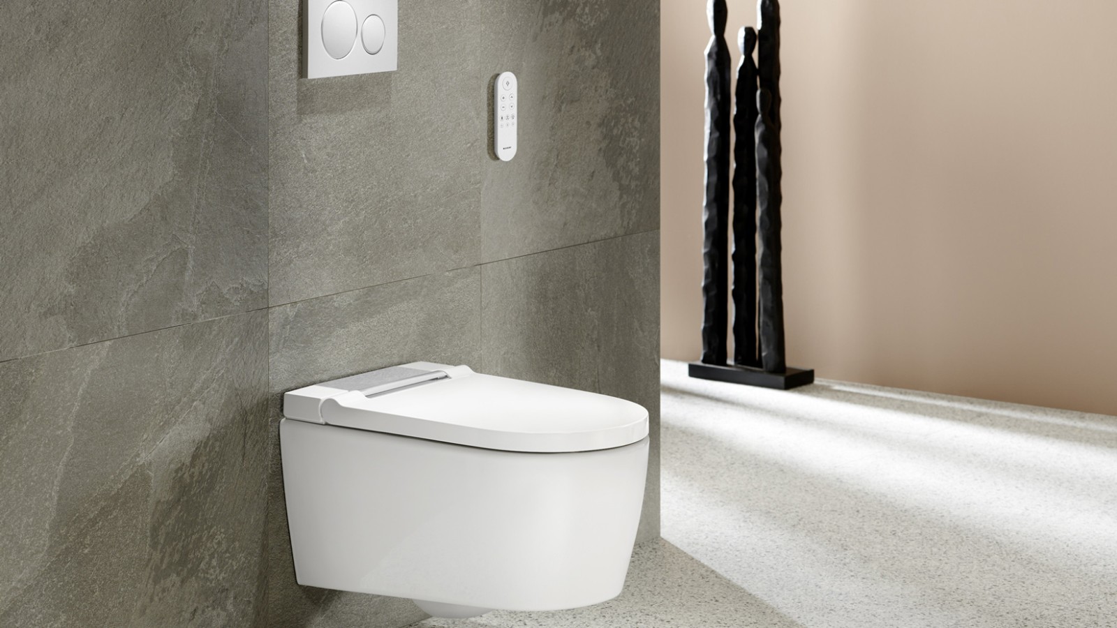 Geberit AquaClean Sela Weiss mit Fernbedienung Sigma 20