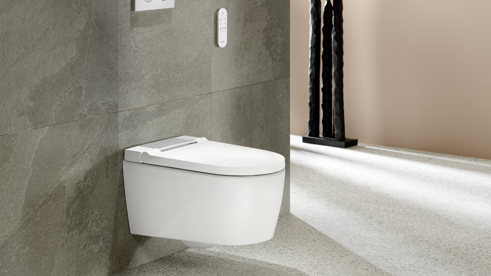 Geberit AquaClean Sela blanc avec télécommande Sigma20