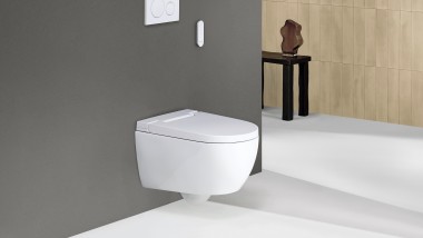 Geberit AquaClean Alba mit Fernbedienung Sigma 20