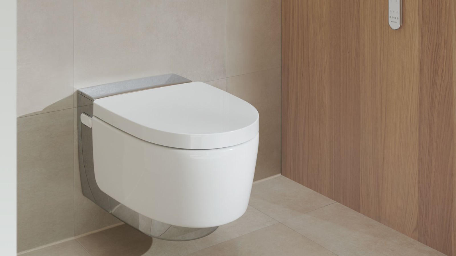 Le WC lavant AquaClean Maïra nettoie en douceur votre zone intime avec de l'eau. Le WC lavant AquaClean Maïra nettoie en douceur votre zone intime avec de l'eau.