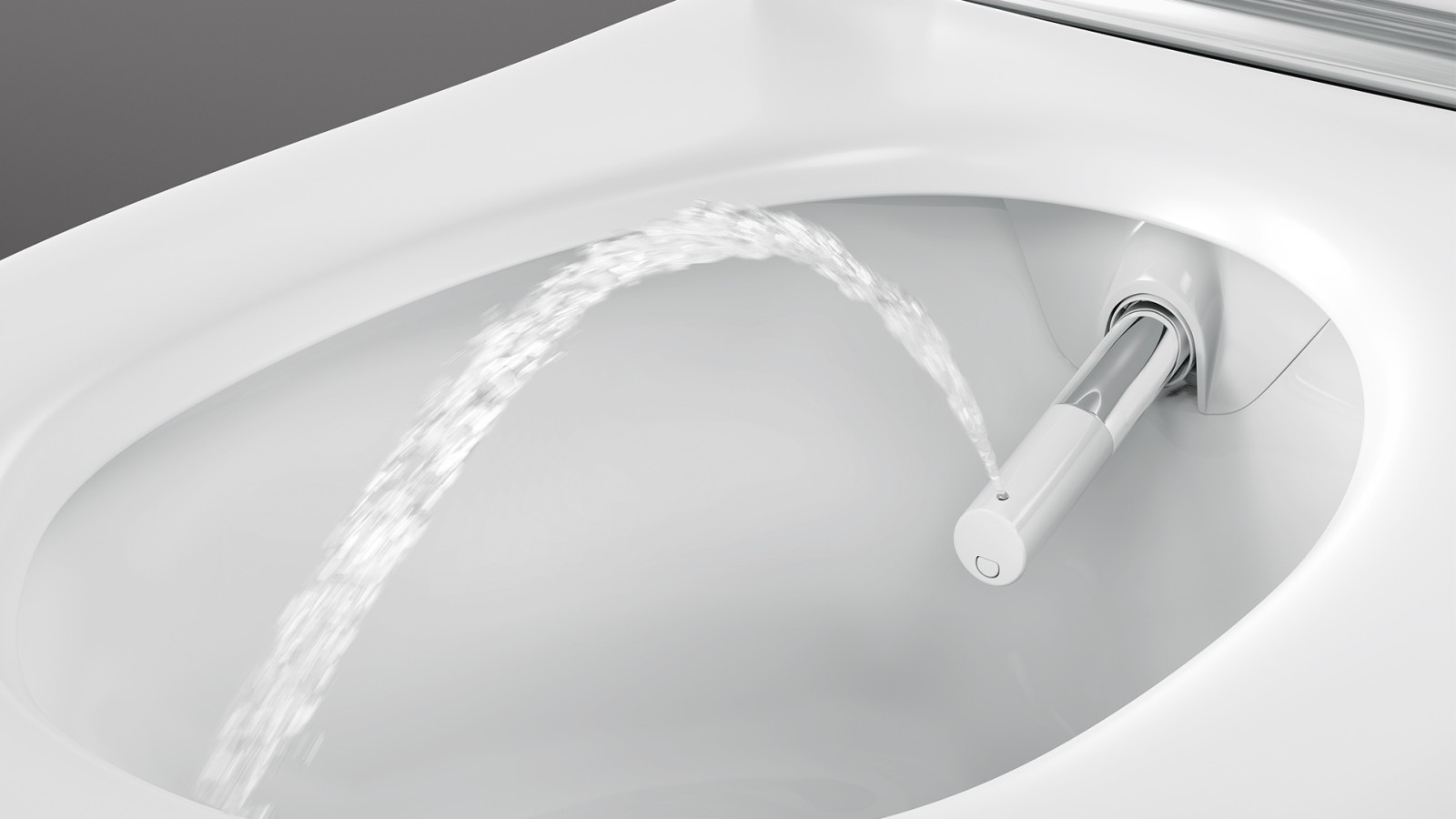 Geberit AquaClean Sela mit WhirlSpray-Duschstrahl