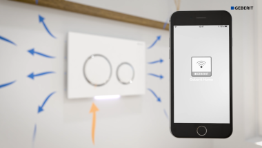 Piloter Geberit DuoFresh à l’aide de l’application