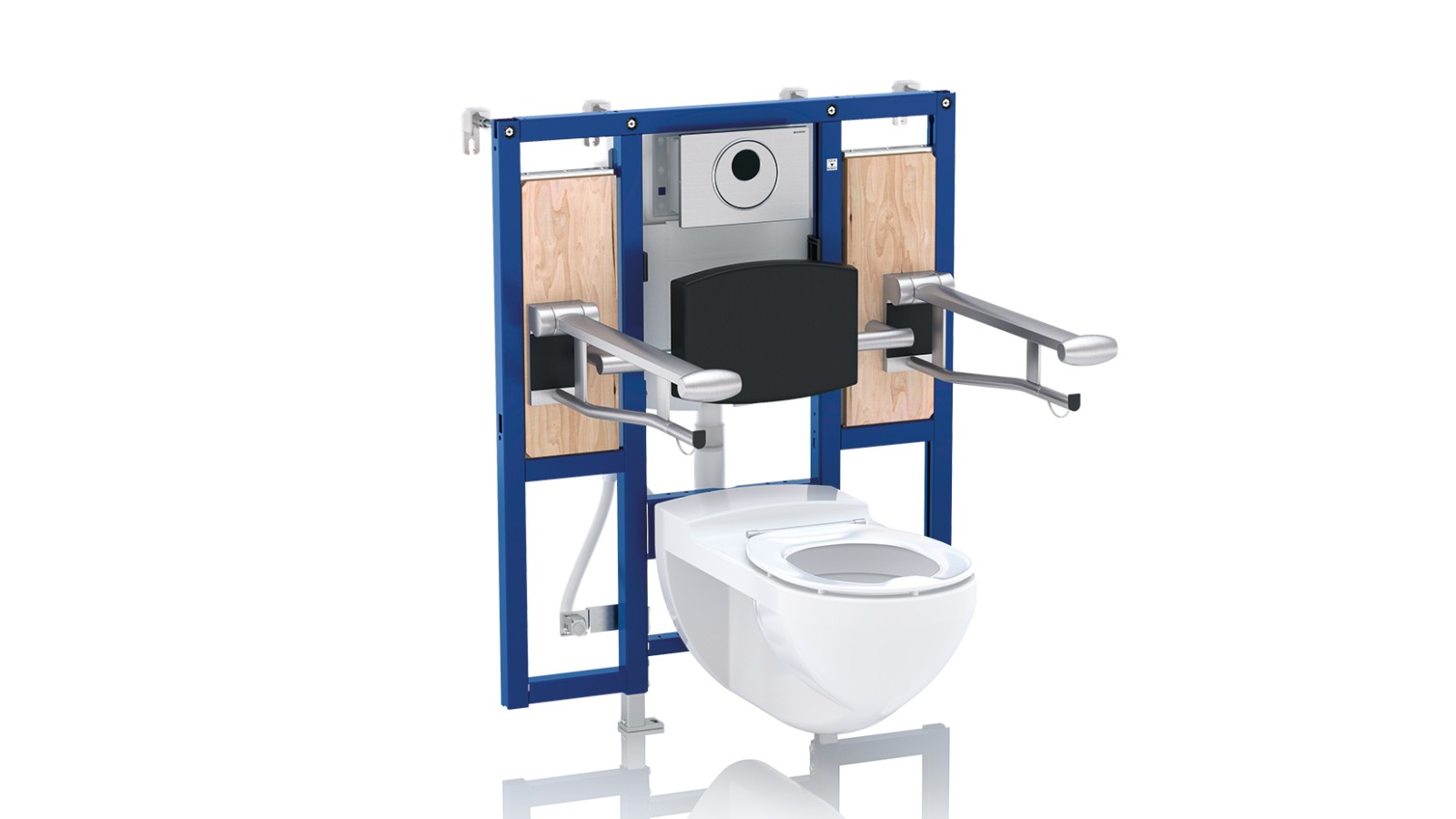 WC sans barrière avec élément d'installation Geberit Duofix