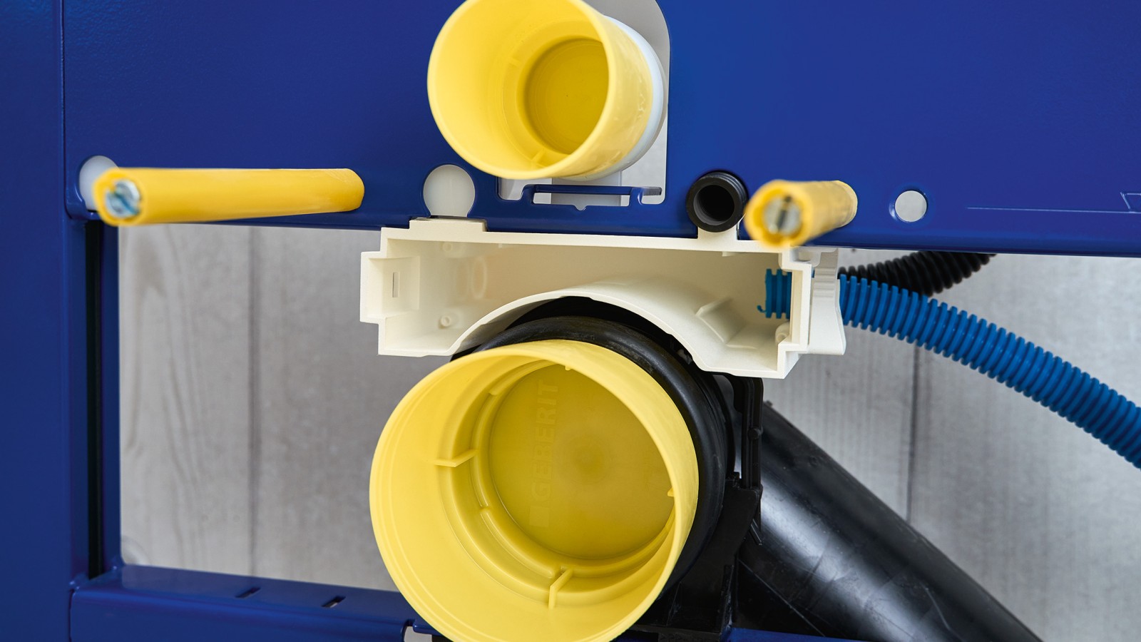 Geberit Duofix avec boîte de raccordement électrique et de communication Geberit Duofix avec boîte de raccordement électrique et de communication