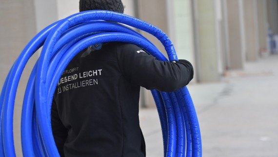 Geberit propose également des tubes préisolés Geberit propose également des tubes préisolés