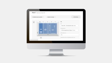 Calculateur Geberit GIS/Duofix – écran de l’outil