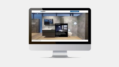 Virtual Showrooms - Ansicht des Tools
