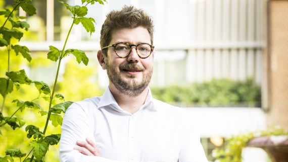 Jonas Vanbelle hat das neue Eingangsgebäude des Rubenshuis gestaltet (© Frederik Beyens)