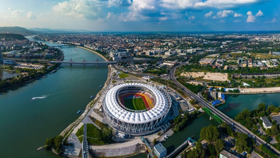 Nationales Leichtathletik Stadion Budapest (© ZGPhotography / Alamy Stock Photo)