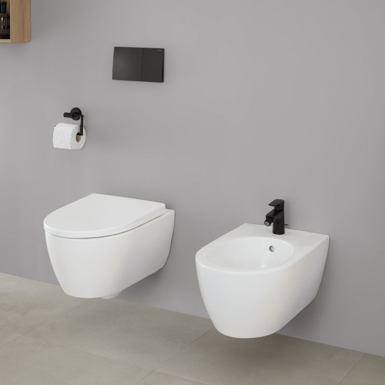 Combinaison WC et bidet Geberit iCon Combinaison WC et bidet Geberit iCon