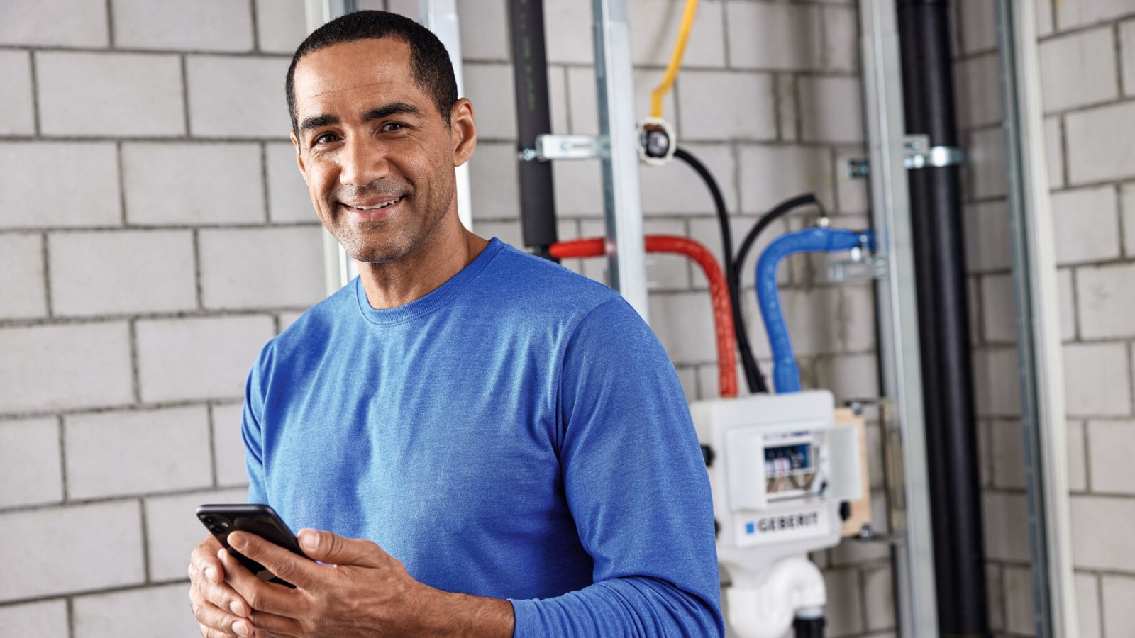 Commande et configuration du rinçage hygiénique Geberit HS50 via l’application Geberit Control