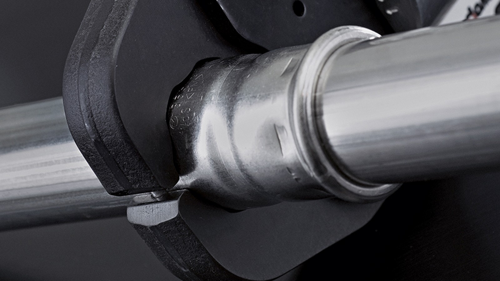 Pressbacken mit Mapress Rohr