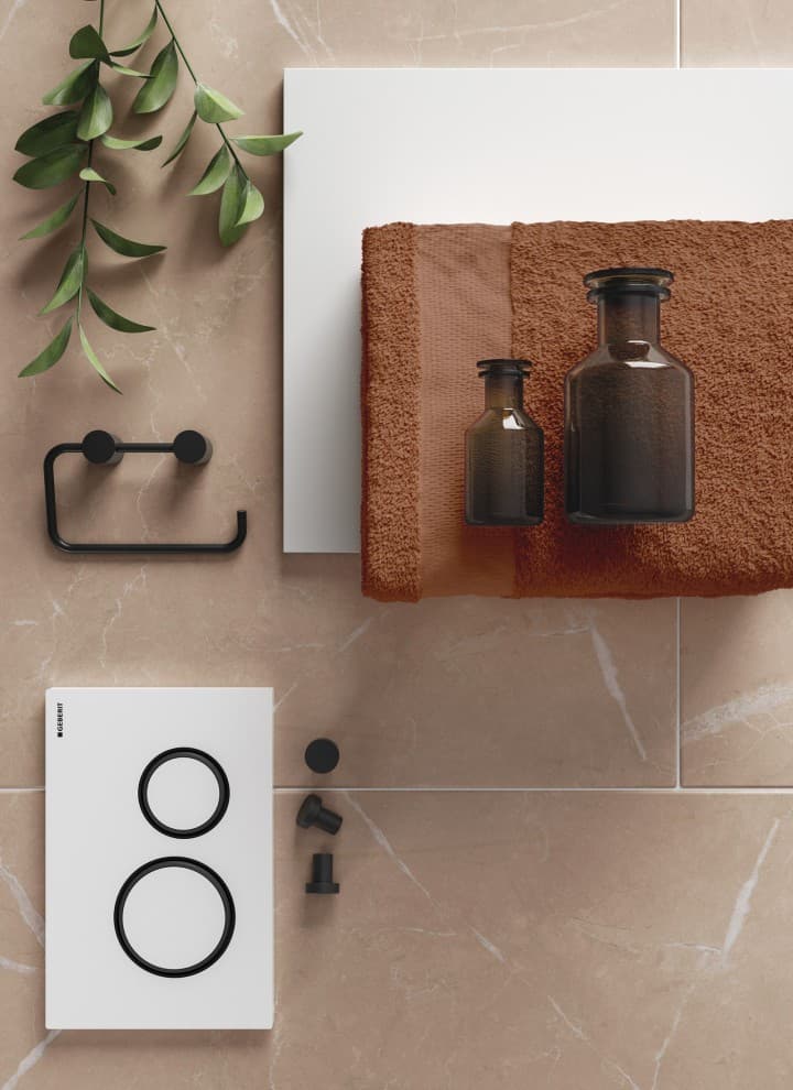 Badezimmertrend 2025: Brauntöne im Bad Badezimmertrend 2025: Brauntöne im Bad