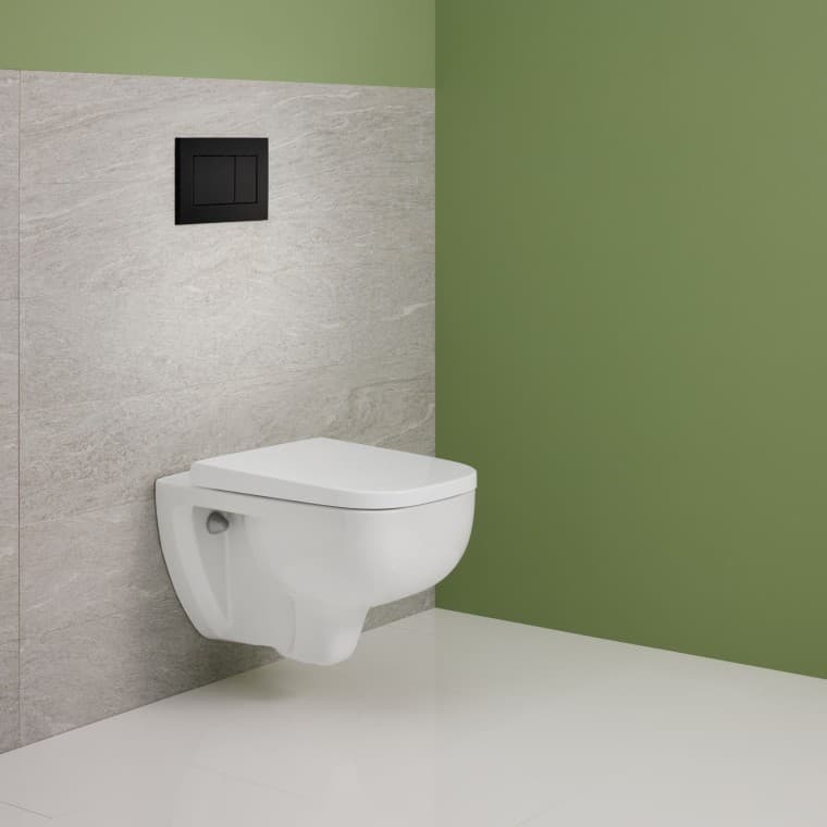 Design épuré, rinçage en douceur: des cuvettes de WC aux formes distinctives et dotées de la technologie de rinçage innovante TurboFlush. Design épuré, rinçage en douceur: des cuvettes de WC aux formes distinctives et dotées de la technologie de rinçage innovante TurboFlush.