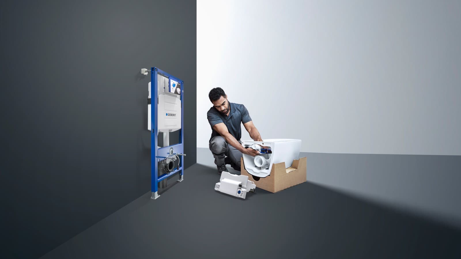 Montage facile de Geberit AquaClean Montage facile de Geberit AquaClean