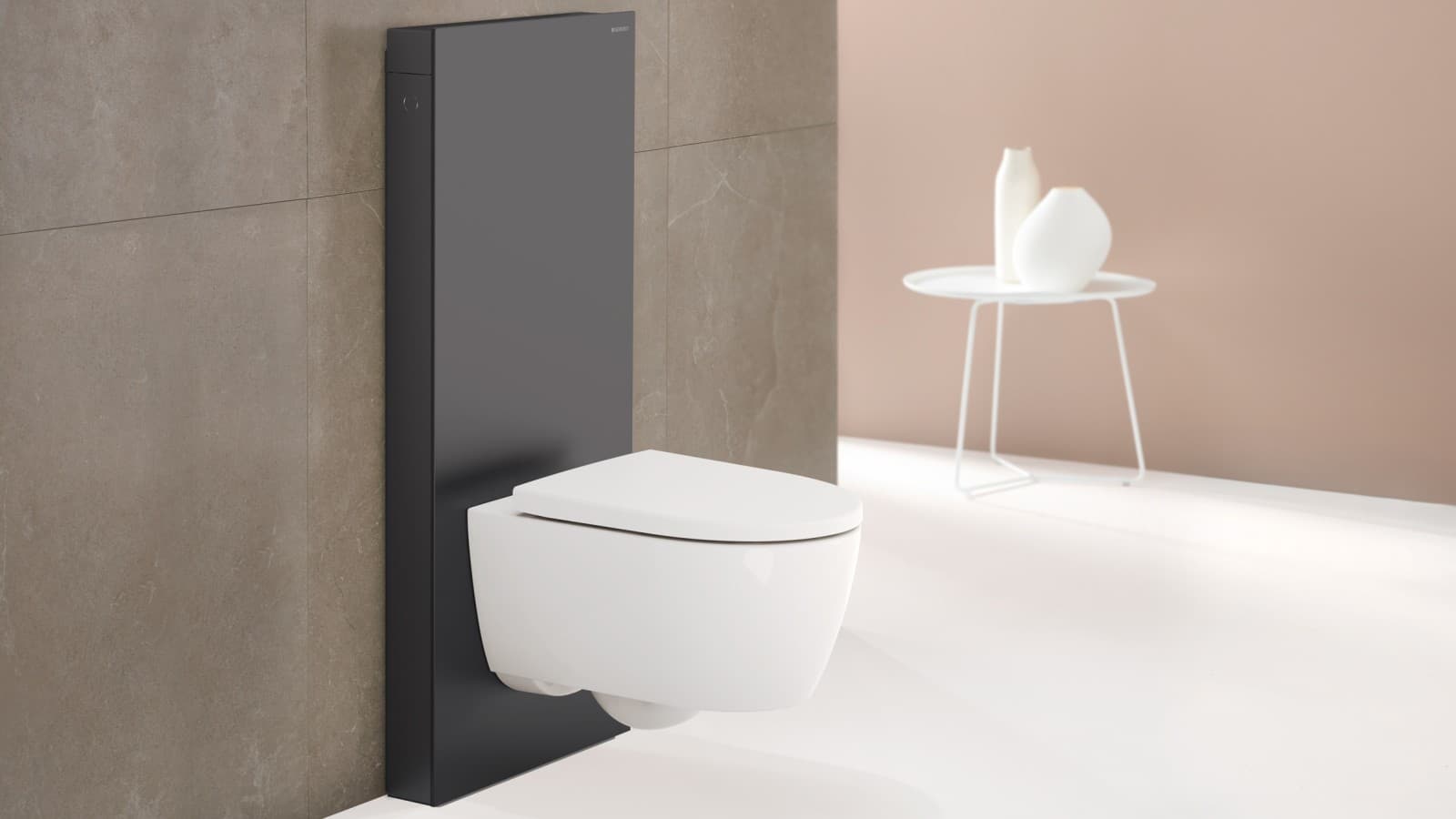Salle de bains avec Geberit Monolith Salle de bains avec Geberit Monolith