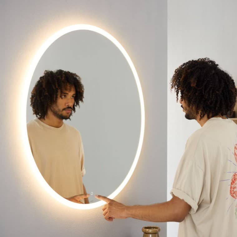 Miroir rond Geberit Option Miroir rond Geberit Option