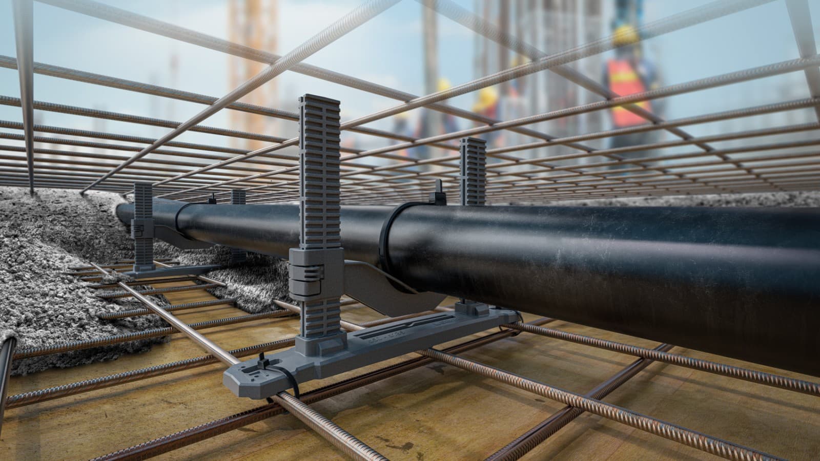 Geberit Einlegerohrschelle Geberit Einlegerohrschelle