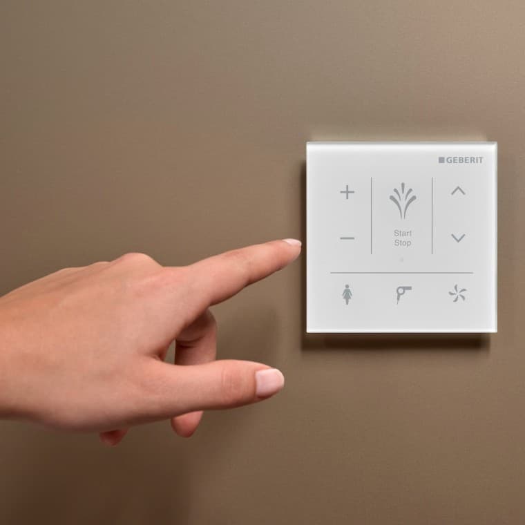 Geberit AquaClean Mera Wandbedienpanel Geberit AquaClean Mera Wandbedienpanel