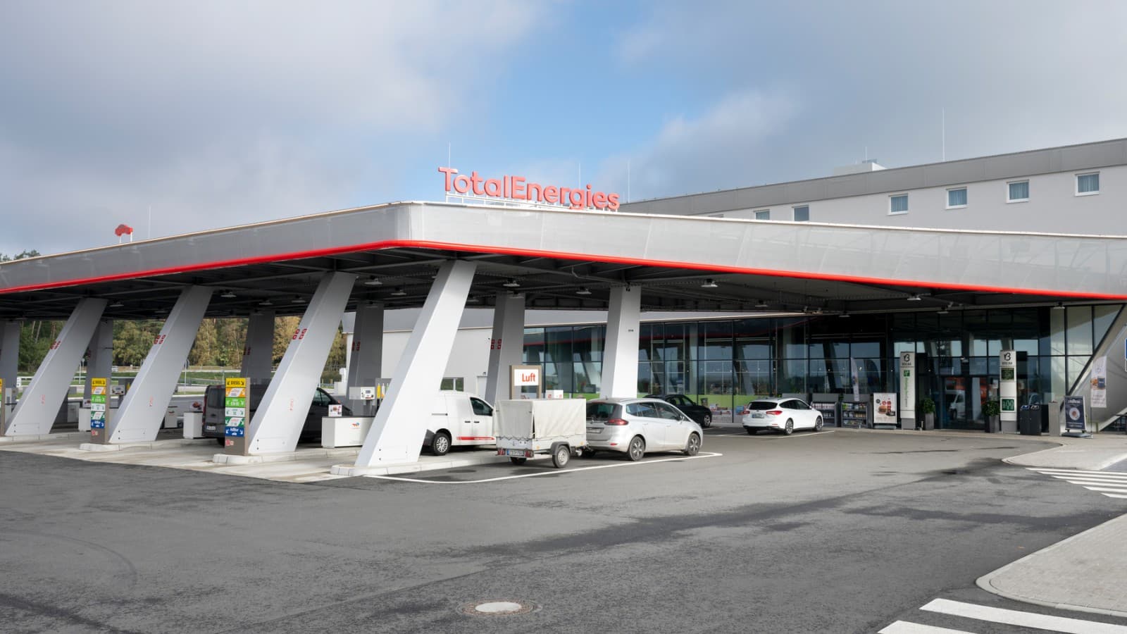 Aire d’autoroute BREAK d’Evendorf, Allemagne Aire d’autoroute BREAK d’Evendorf, Allemagne