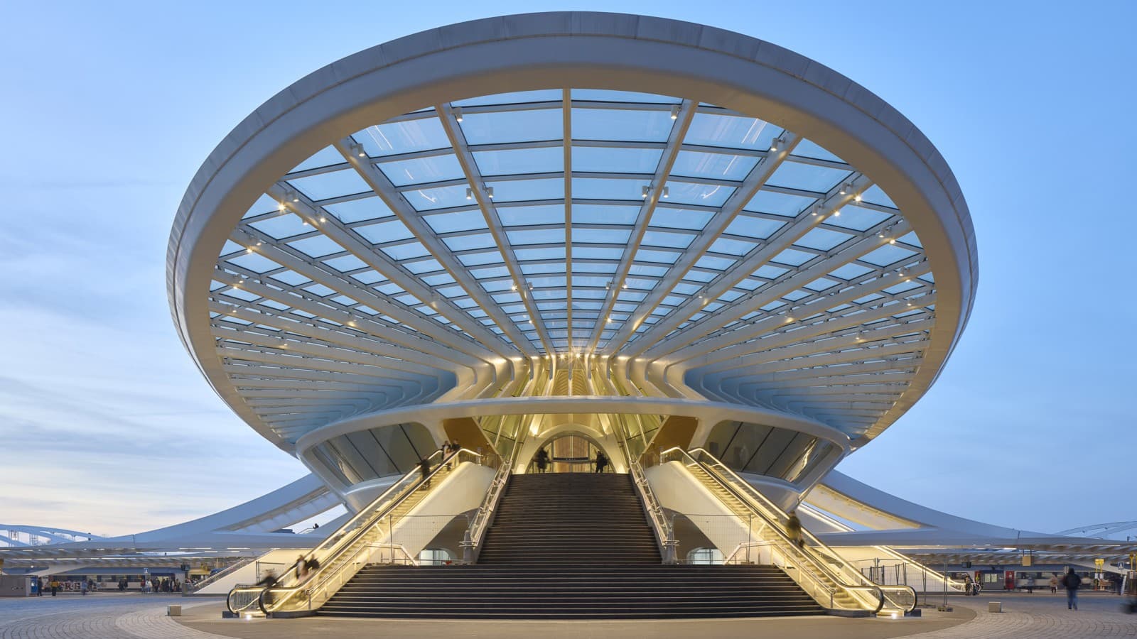 La gare de Mons est devenue l’emblème de la ville belge de Mons (© Oliver Schuh, Palladium Photodesign) La gare de Mons est devenue l’emblème de la ville belge de Mons (© Oliver Schuh, Palladium Photodesign)
