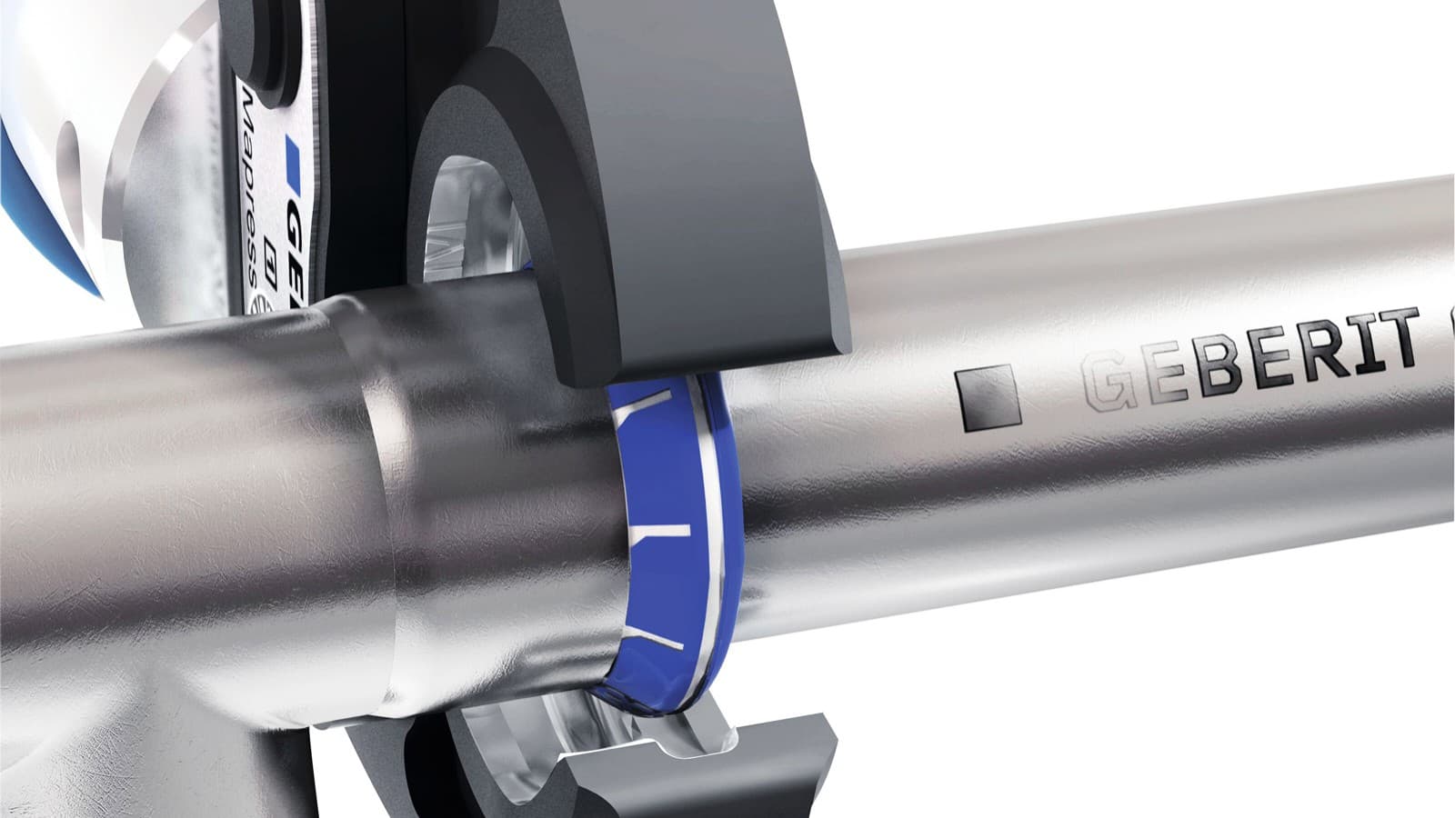 Präzise Backenführung für sichere Verpressung Präzise Backenführung für sichere Verpressung